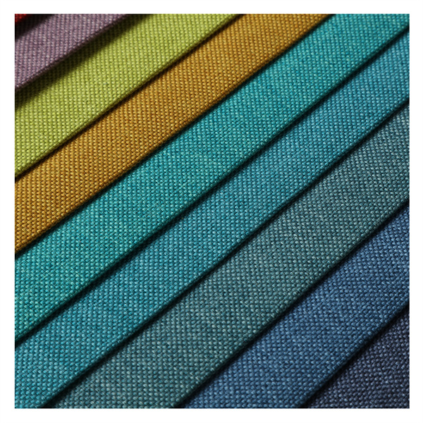 Home Deco Home Textile Polyester Linen Fabric Upholstery for Sofa