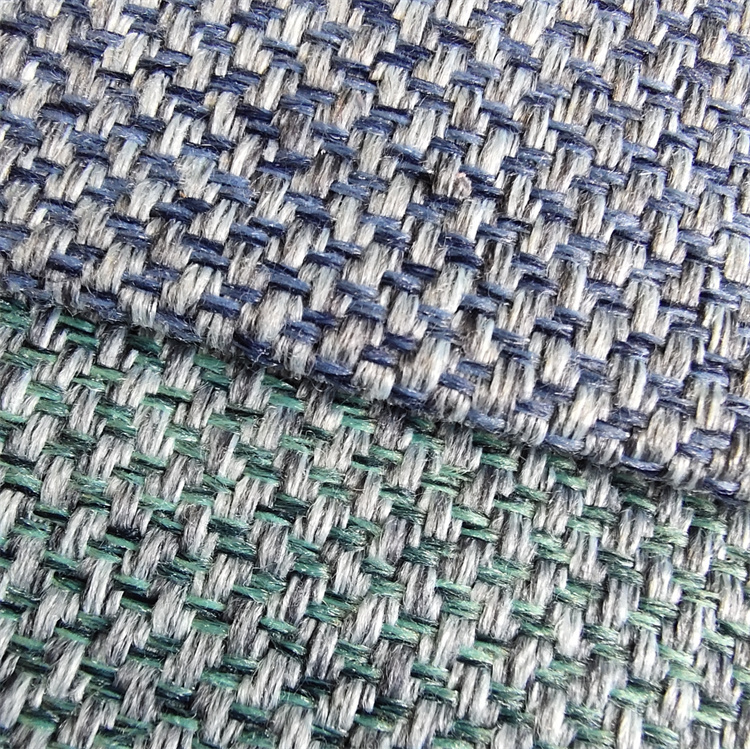 100% Polyester Linen Fabric Upholstery for Sofa