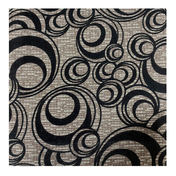 Upholstery Flocking Linen Sofa Fabric