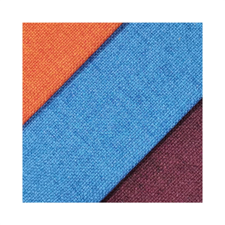 100% Polyester Linen Fabric Upholstery for Sofa