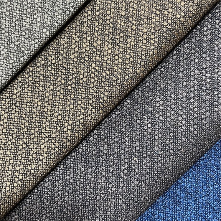 100% Polyester jacquard Linen Fabric Upholstery for Sofa