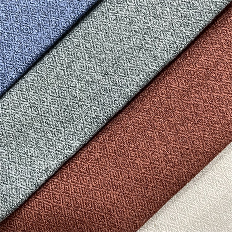 100% Polyester Linen Fabric Upholstery for Sofa