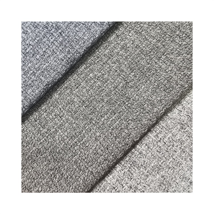 100% Polyester Linen Fabric Upholstery for Sofa