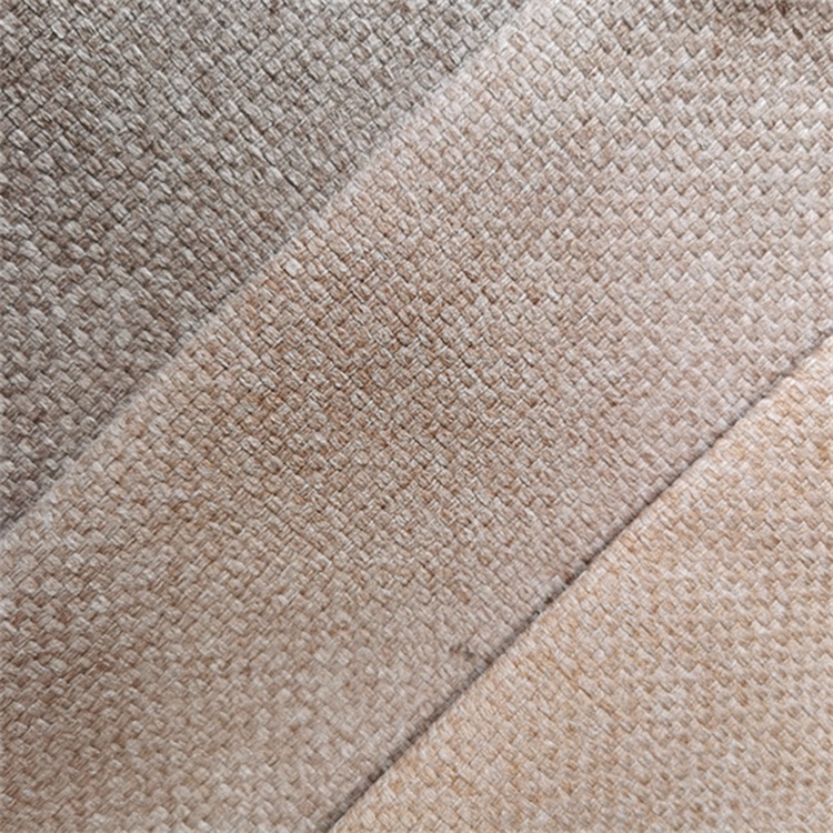 100% Polyester Linen Fabric Upholstery for Sofa