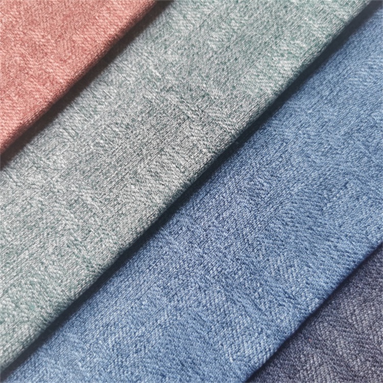 100% Polyester Linen Fabric Upholstery for Sofa