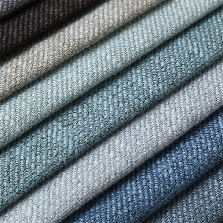 100% Polyester Linen Fabric Upholstery for Sofa