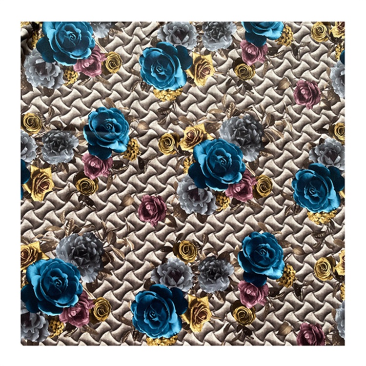 Printed Velvet Fabric